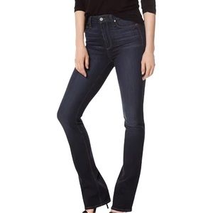 PAIGE Mid Rise Dark Wash Feliz Bootcut Jeans Size 31